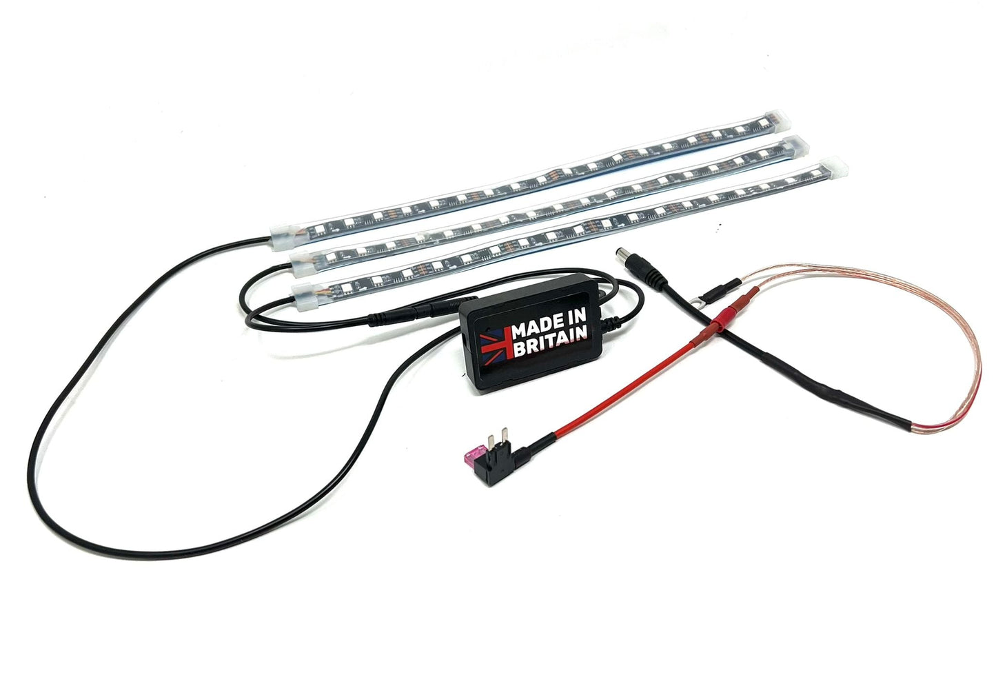 Chaser Edition RGB Footwell Kit - Universal Fit ANY Car - Car Enhancements UK