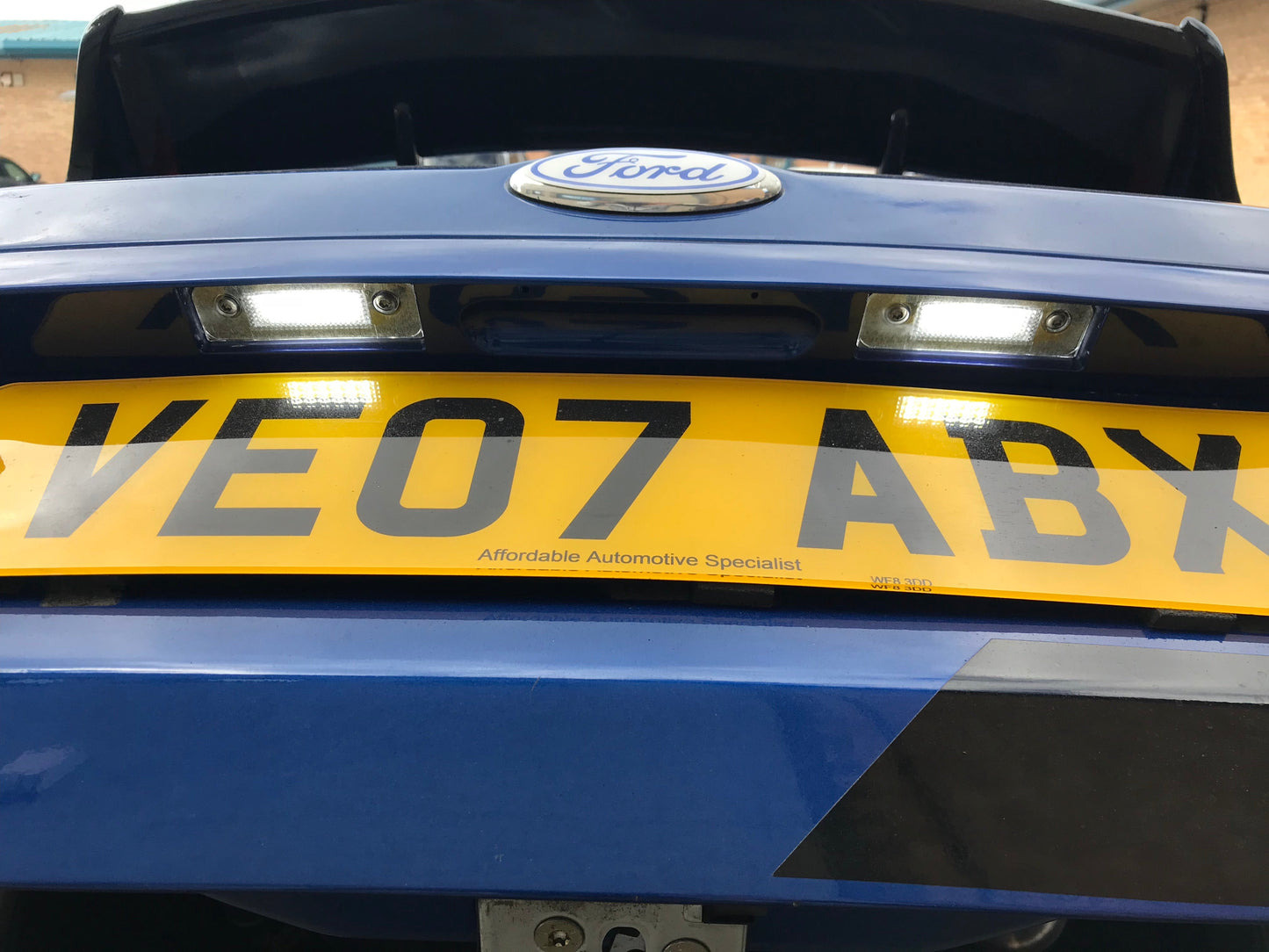 BriteVue LED Number Plate Unit - MK6 Fiesta - Car Enhancements UK