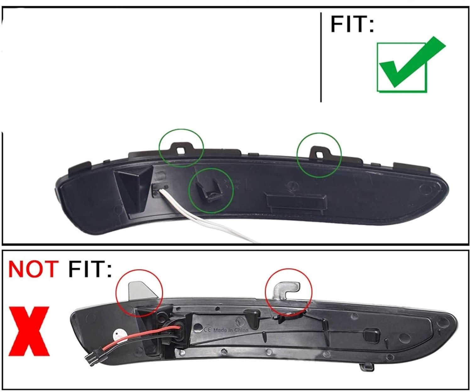 Peugeot 208 (2012-2021) - LED Sequential Side Repeater Unit - Car Enhancements UK