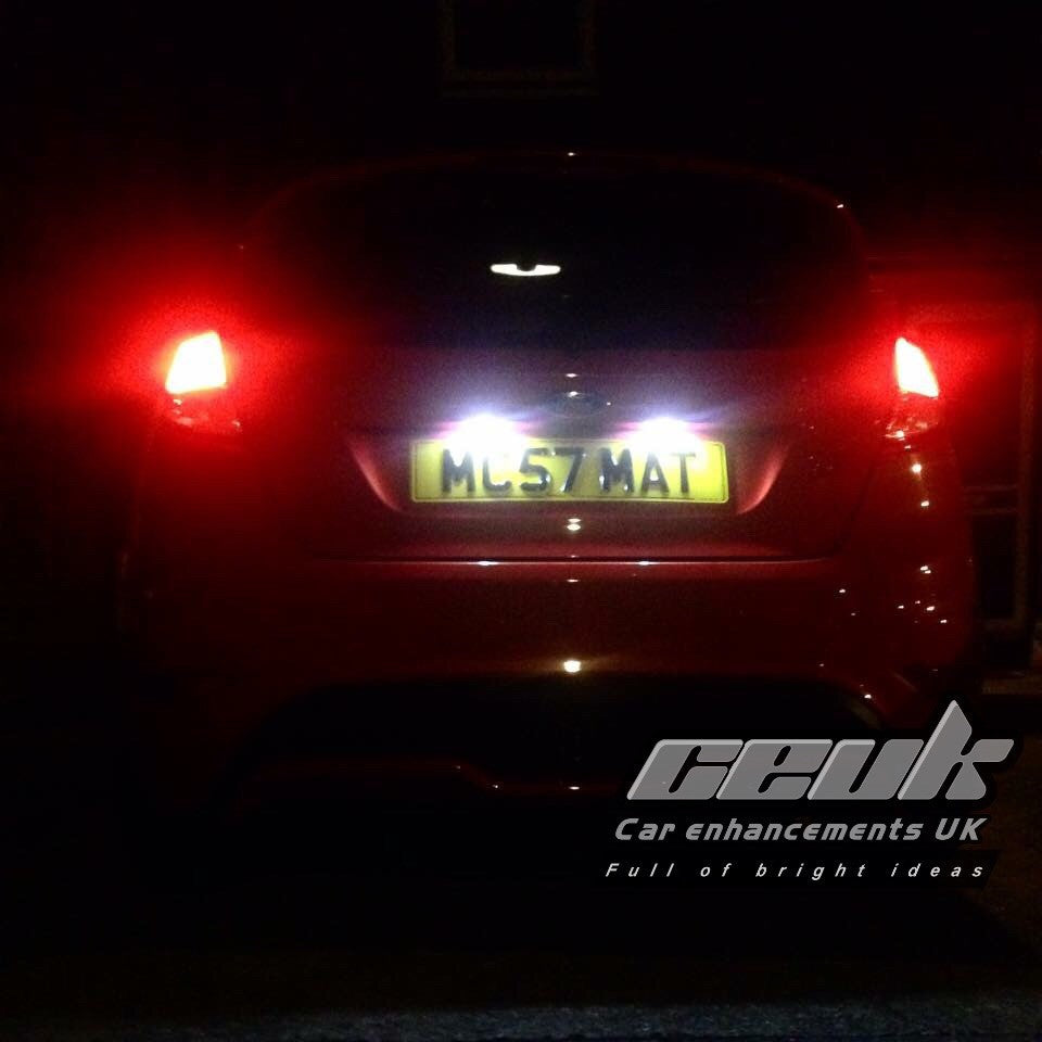 BriteVue 501 Number Plate Bulb Upgrade - Car Enhancements UK