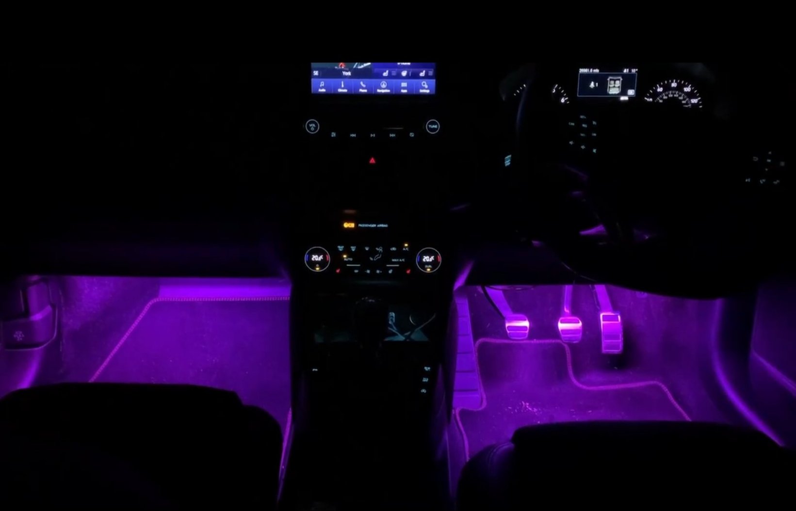 Chaser Edition RGB Footwell Kit - MK8 Fiesta All Models - Car Enhancements UK