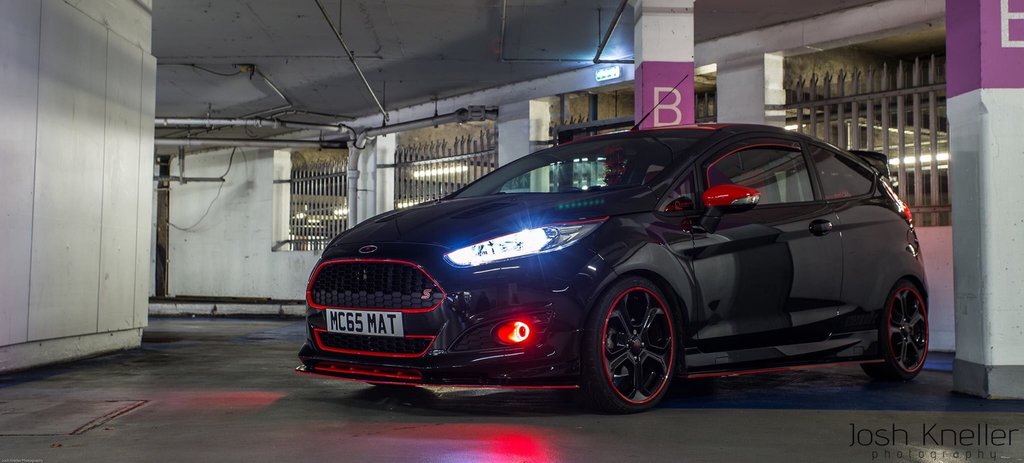 Fiesta Black/Red edition (LED Strip DRL) full kit - Car Enhancements UK