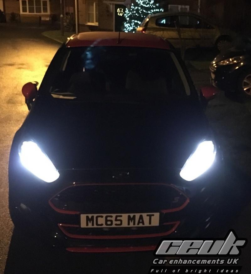 Fiesta Black/Red edition (LED Strip DRL) full kit - Car Enhancements UK