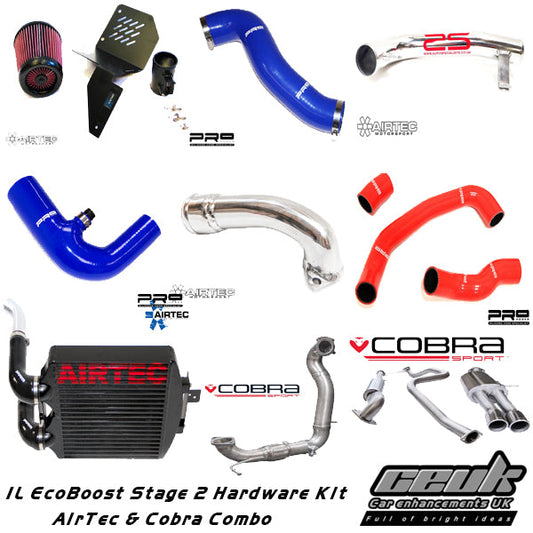 Fiesta 1.0 EcoBoost Stage 2 Full Hardware Setup - AirTec/Cobra Combo - Car Enhancements UK