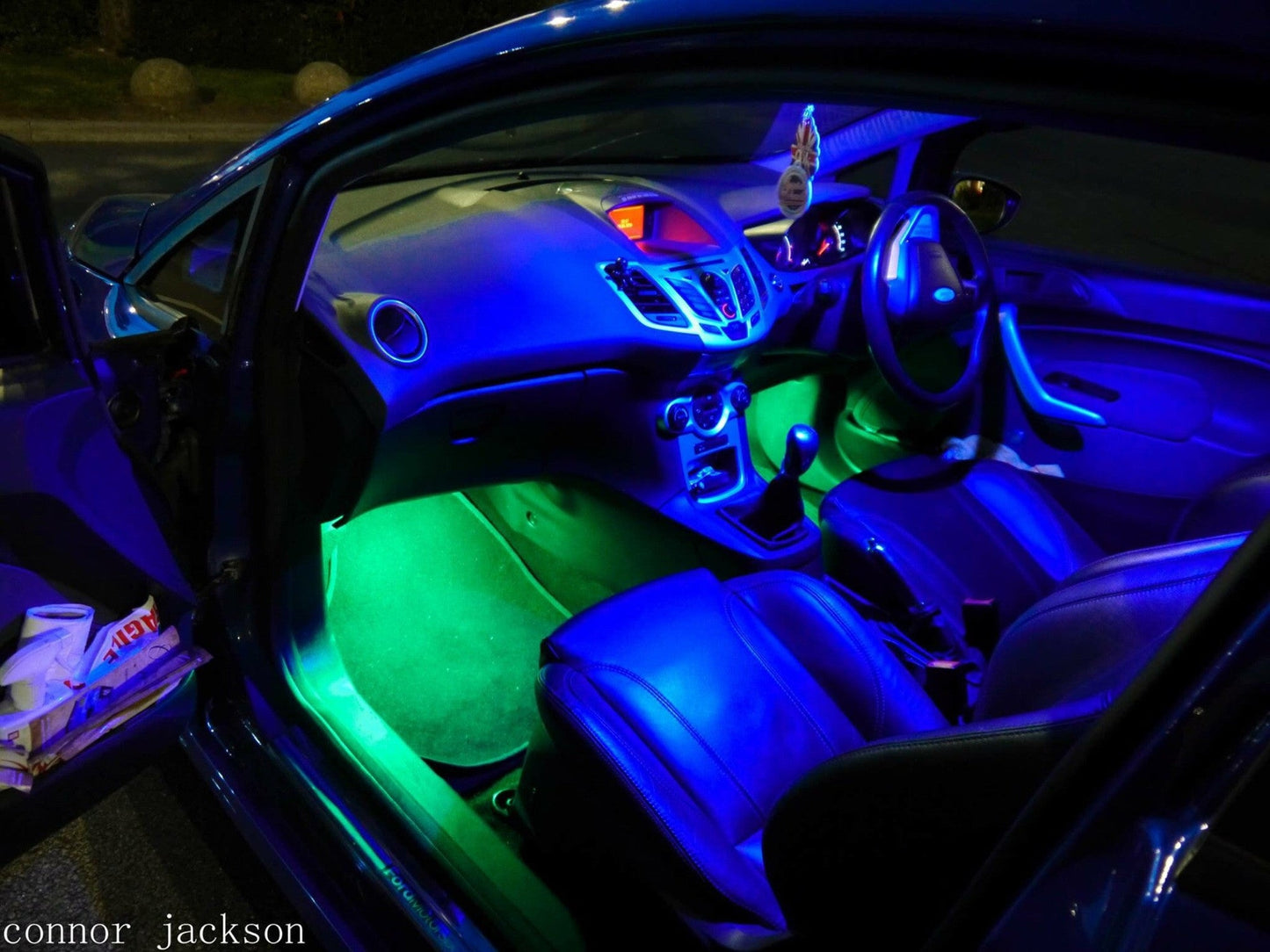 Fiesta mk7 Zetec S #Enhanced Interior light kit - Car Enhancements UK