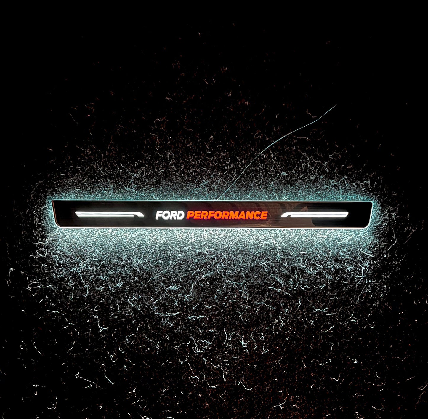 #Enhanced Illuminated Door Sill Protectors - Ford Performance Edition - Car Enhancements UK