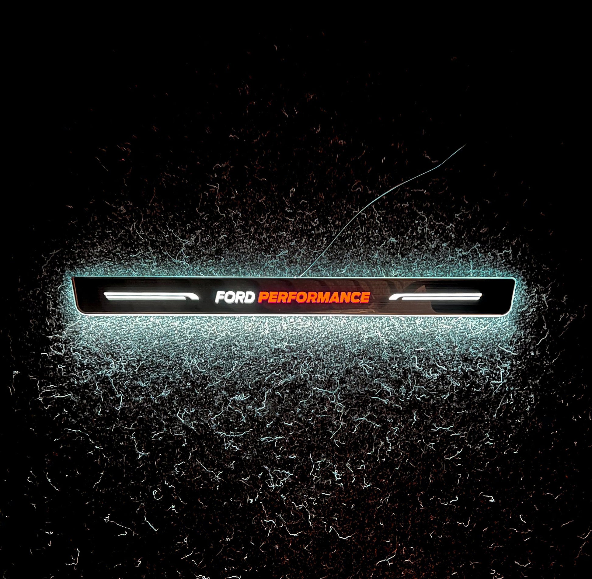 #Enhanced Illuminated Door Sill Protectors - Ford Performance Edition - Car Enhancements UK