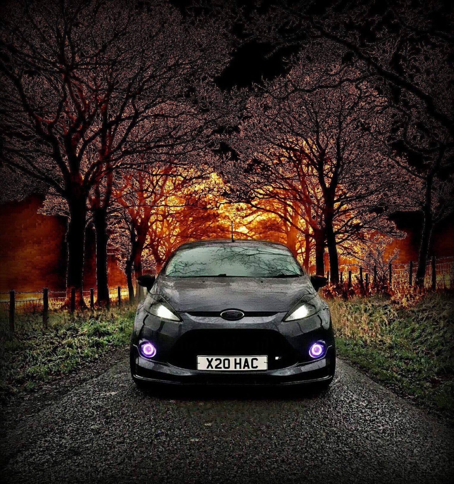 Bluetooth RGB Halos - Car Enhancements UK