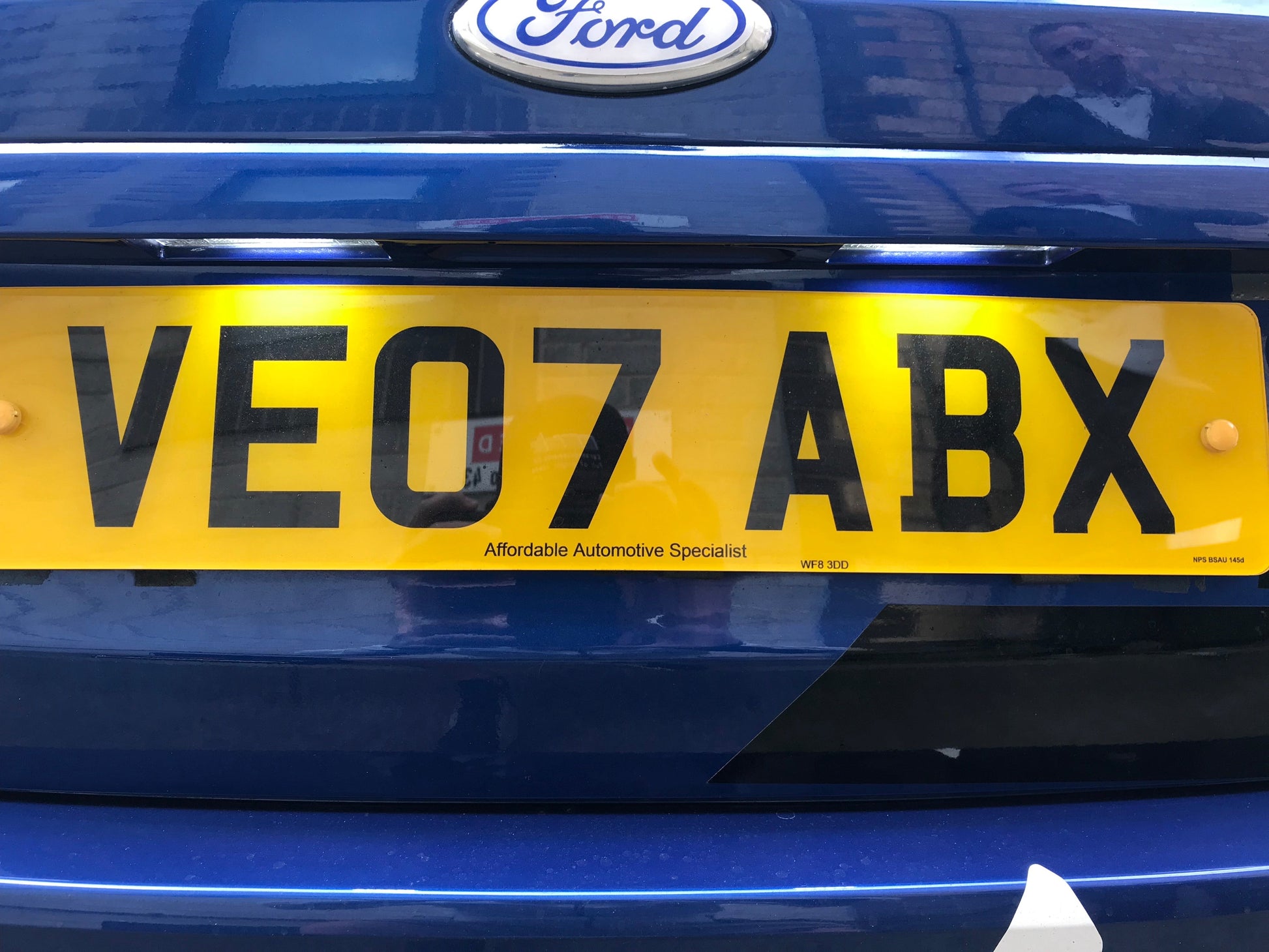 BriteVue LED Number Plate Unit - MK6 Fiesta - Car Enhancements UK