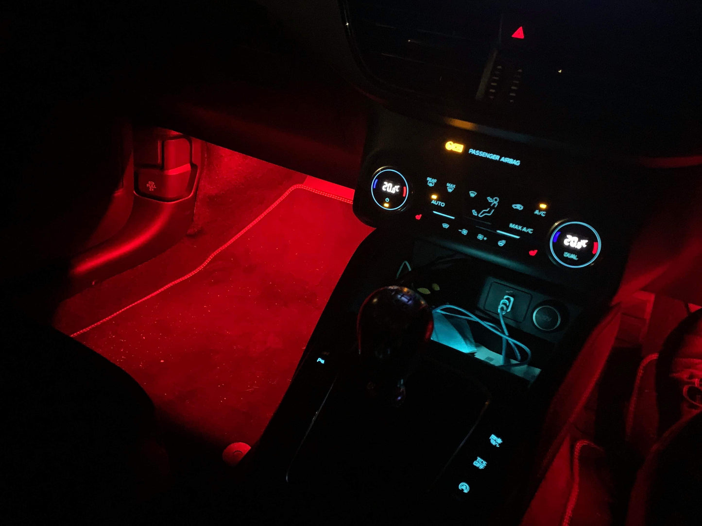 Chaser Edition RGB Footwell Kit - MK3 Focus All Models - Car Enhancements UK