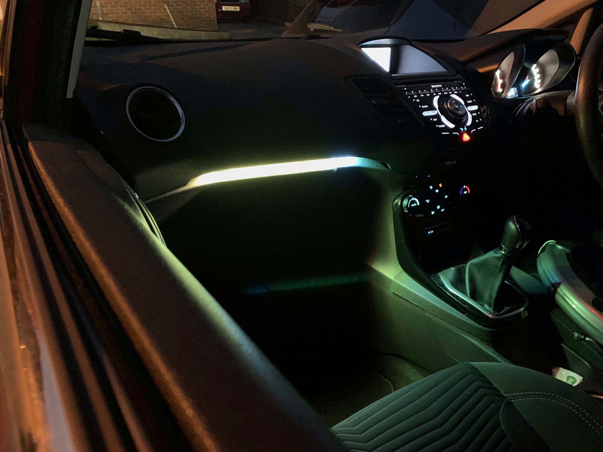 Chaser Edition RGB Glove Box and Footwell Kit - MK7 & MK7.5 Fiesta - Car Enhancements UK