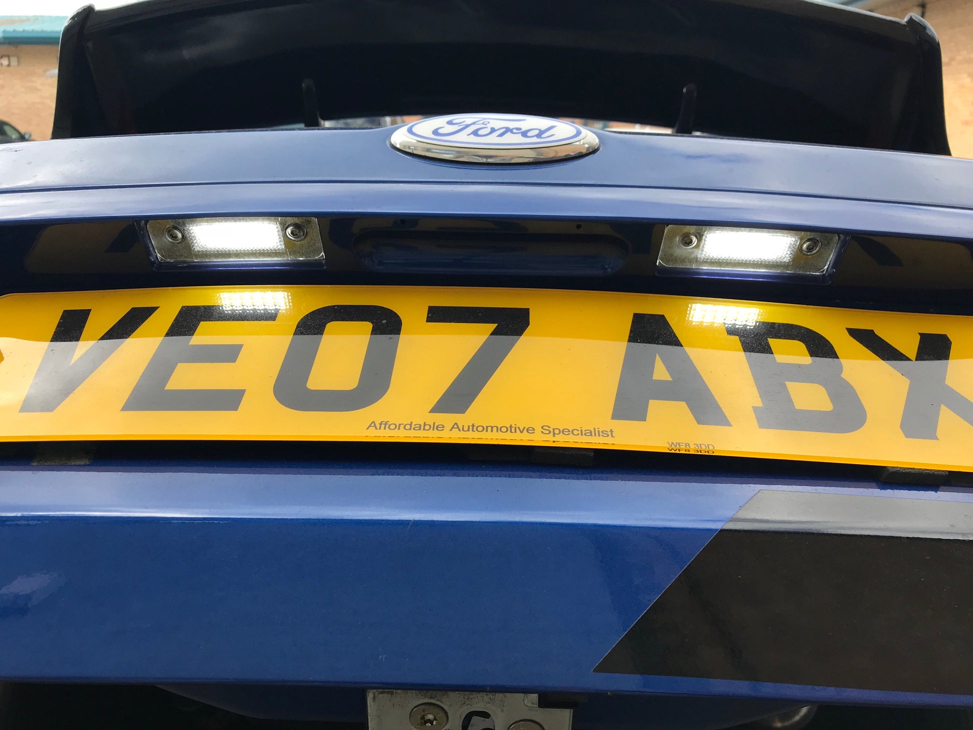 BriteVue LED Number Plate Unit - MK6 Fiesta - Car Enhancements UK