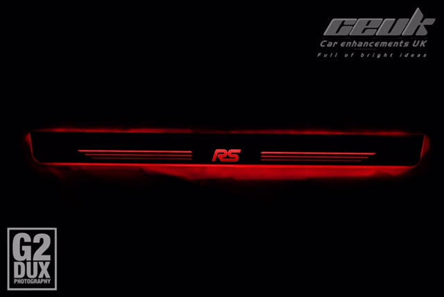 #Enhanced Illuminated Door Sill Protectors - RS Spec - Car Enhancements UK