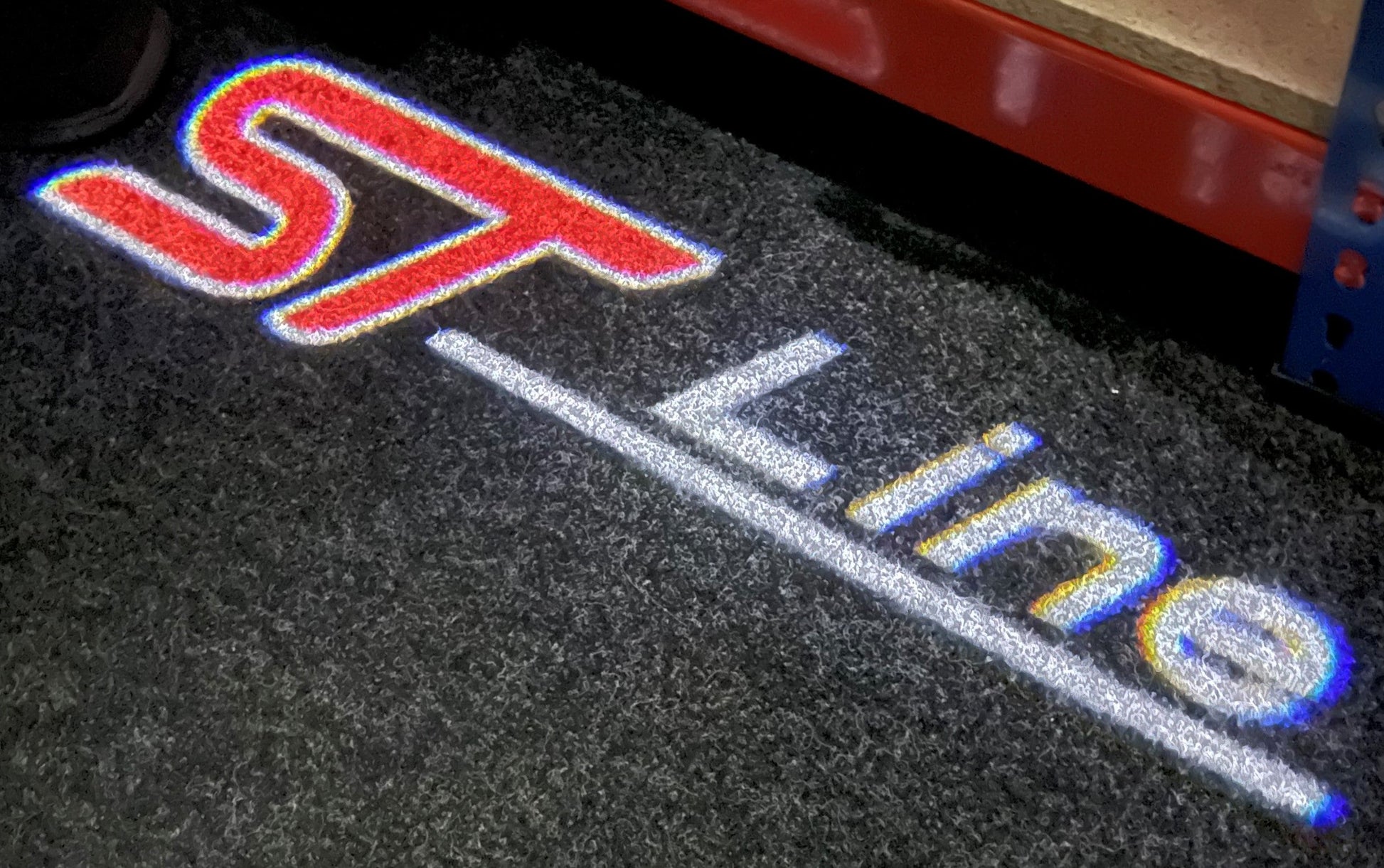 “ST Line” Emblem Replacement Puddle Unit - MK4 Focus - Car Enhancements UK