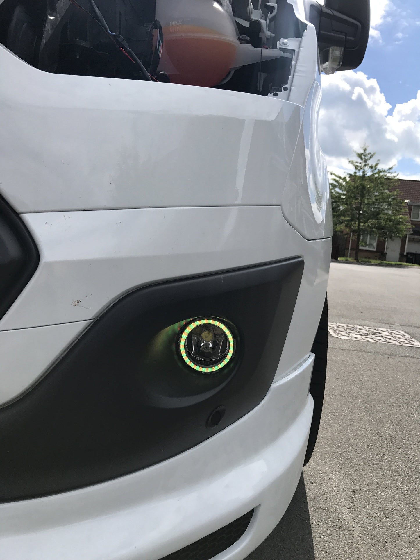 Transit Custom Bluetooth RGB Halos - Car Enhancements UK