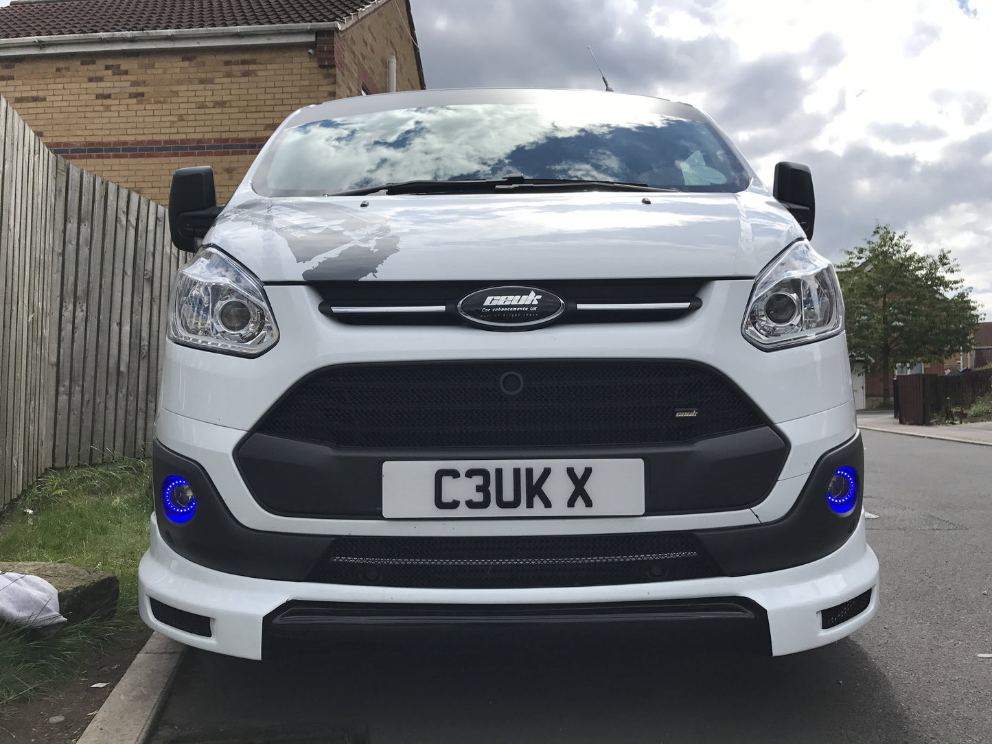 Transit Custom Bluetooth RGB Halos - Car Enhancements UK