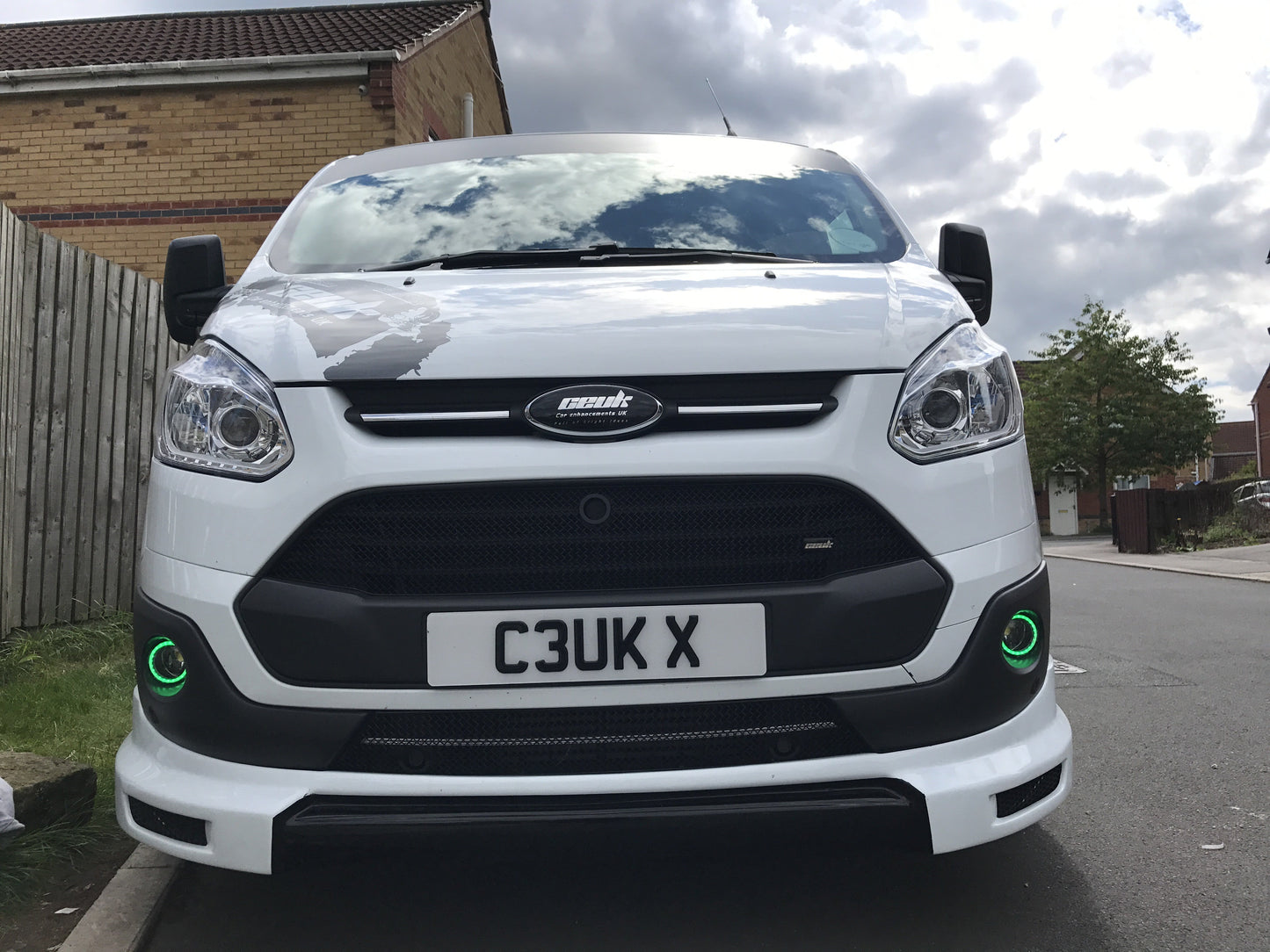 Transit Custom Bluetooth RGB Halos - Car Enhancements UK