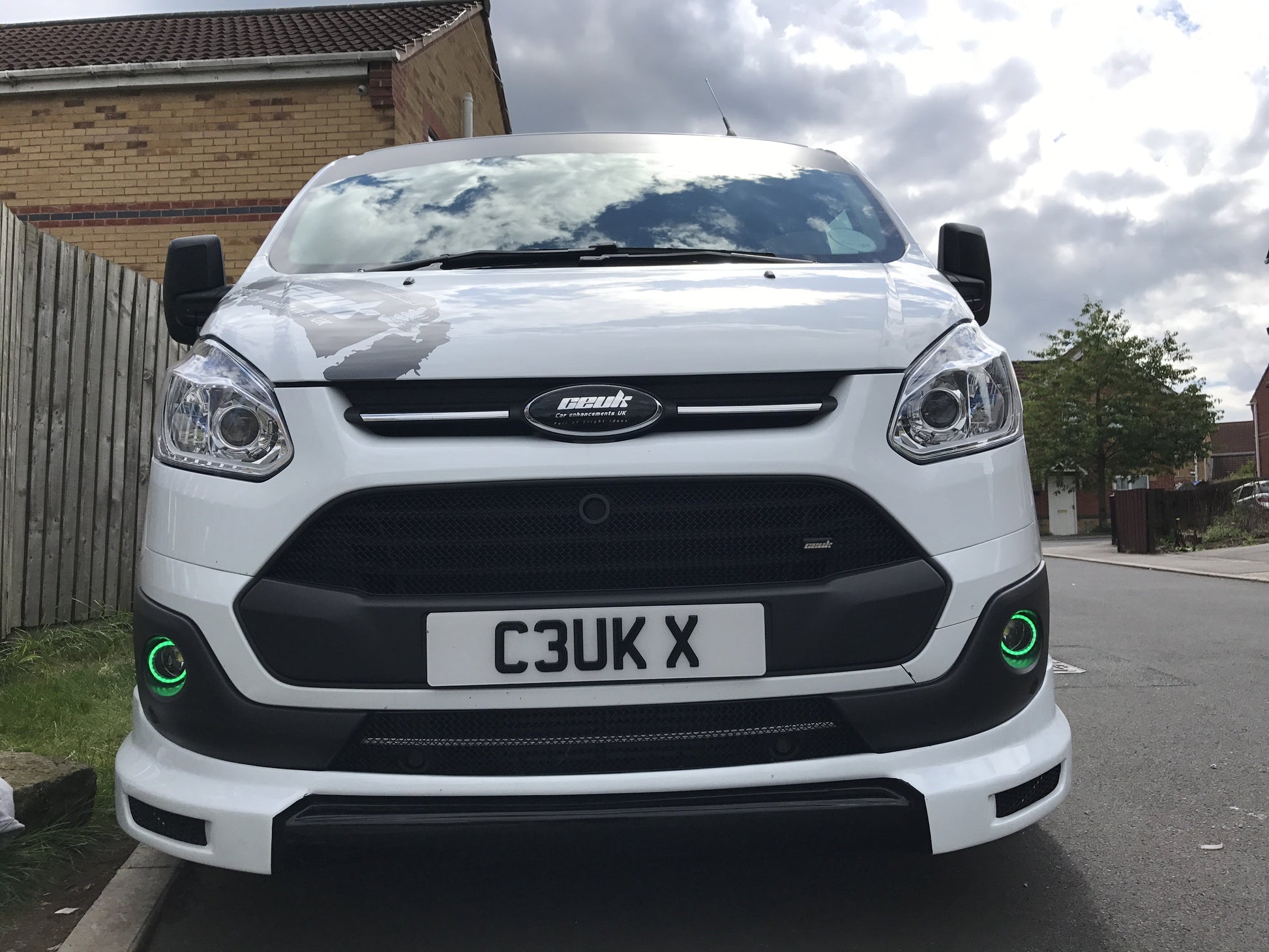 Transit Custom Bluetooth RGB Halos - Car Enhancements UK