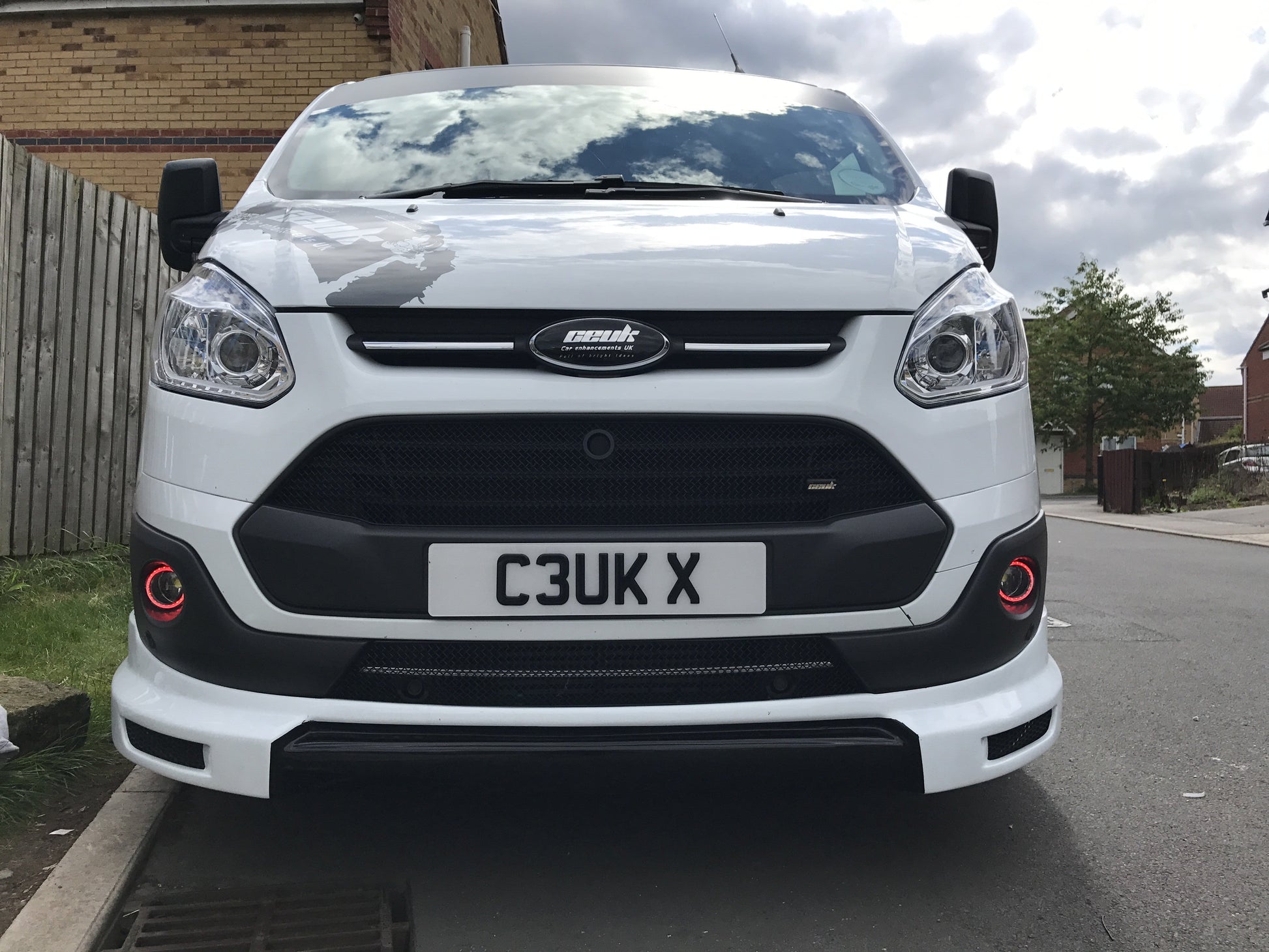 Transit Custom Bluetooth RGB Halos - Car Enhancements UK