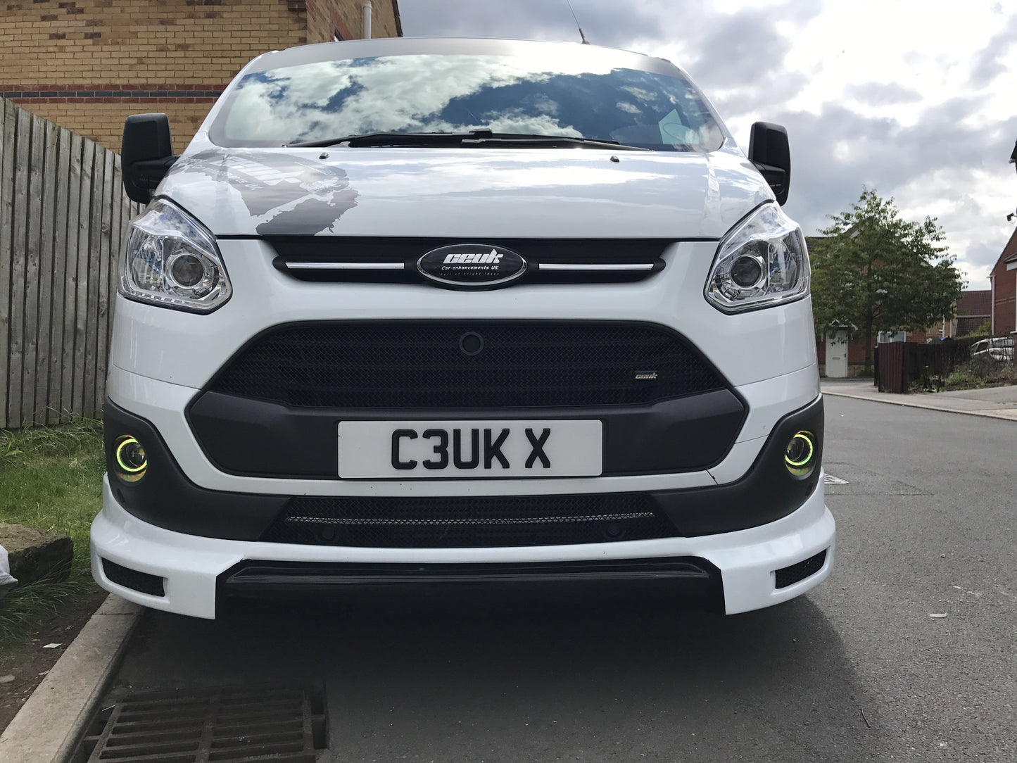 Transit Custom Bluetooth RGB Halos - Car Enhancements UK