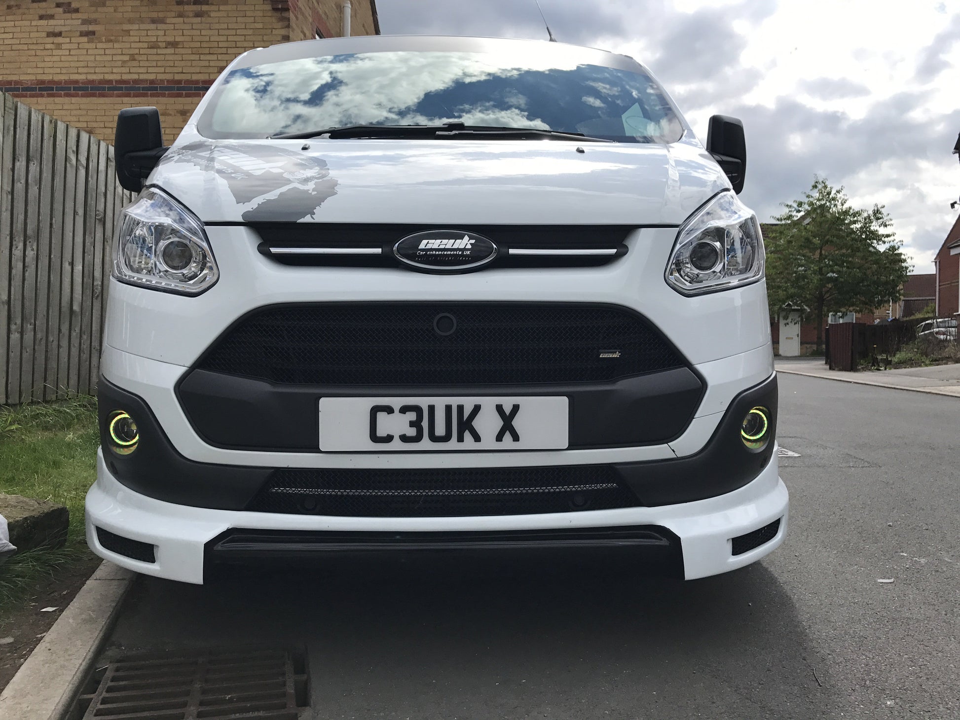 Transit Custom Bluetooth RGB Halos - Car Enhancements UK